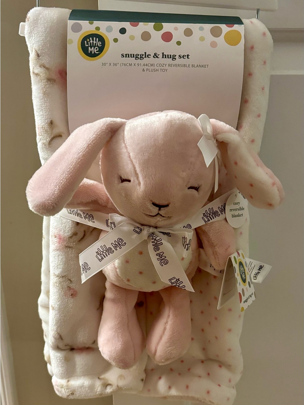 NWT reversible blanket and plush toy